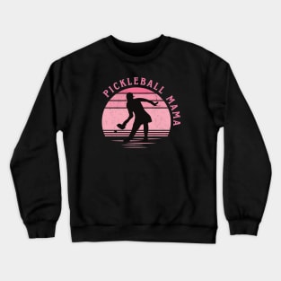 PICKLEBALL MAMA  pink Crewneck Sweatshirt